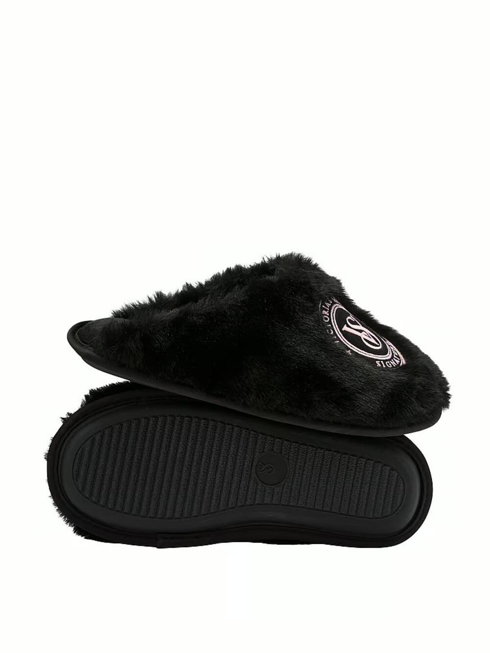 Пухнасті капці Black 54A2, S ( 35- 36 )