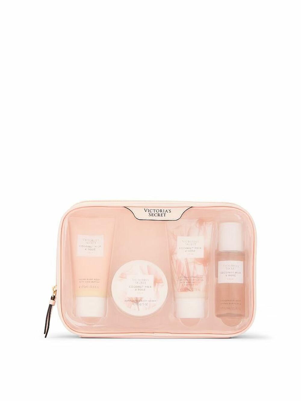 Набір з косметичкою Coconut milk & rose