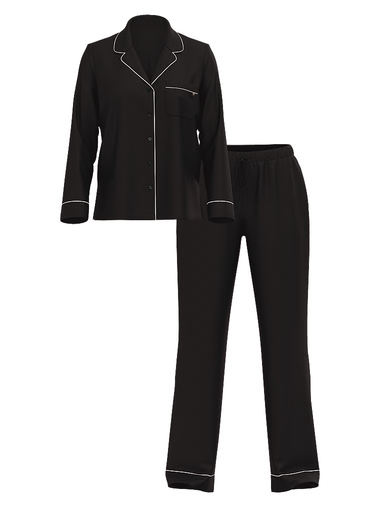 Модалова піжамка зі штанцями Black 54A2, M regular