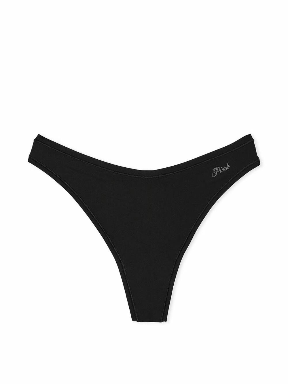 Трусики стрінги Seamless HIGH-LEG Розмір S Black