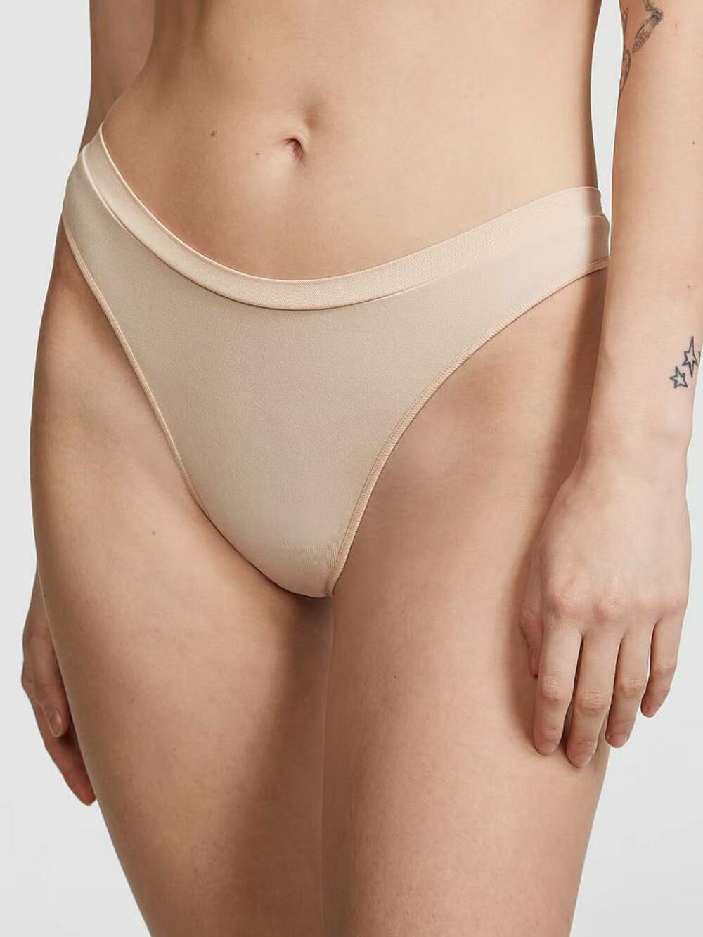 Трусики стрінги Seamless HIGH-LEG Розмір S Marzipan (39H6)