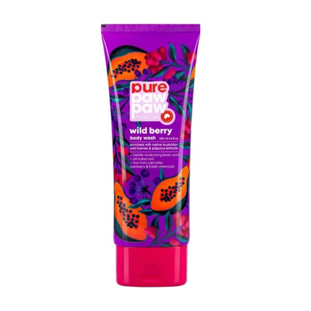 Гель для душу Pure Paw Paw Body Care Wild Berry Wash 200ml 