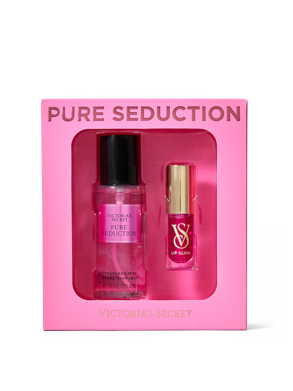 Міні міст + блиск для губ Victoria's Secret Pure seduction
