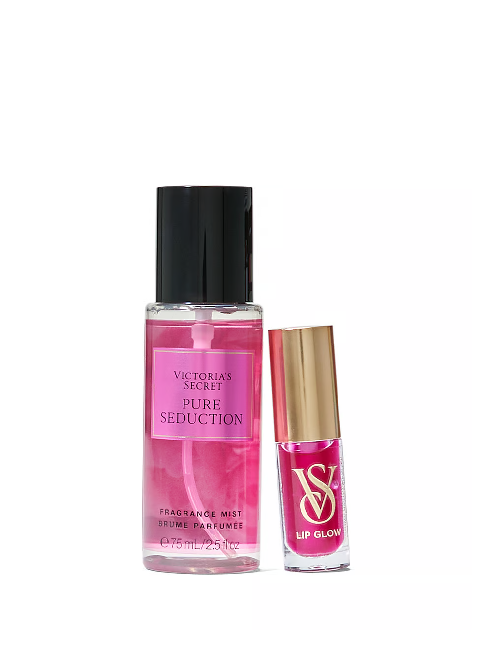 Міні міст + блиск для губ Victoria's Secret Pure seduction