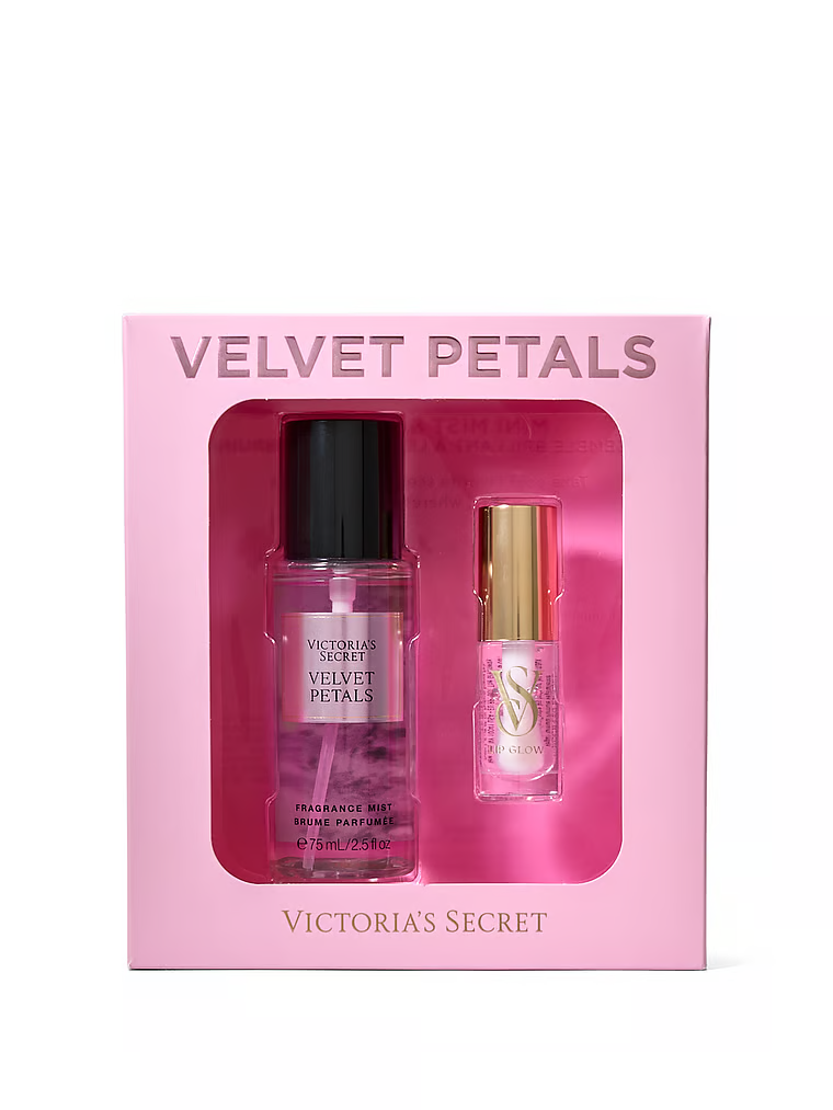 Міні міст + блиск для губ Victoria's Secret Velvet Petals