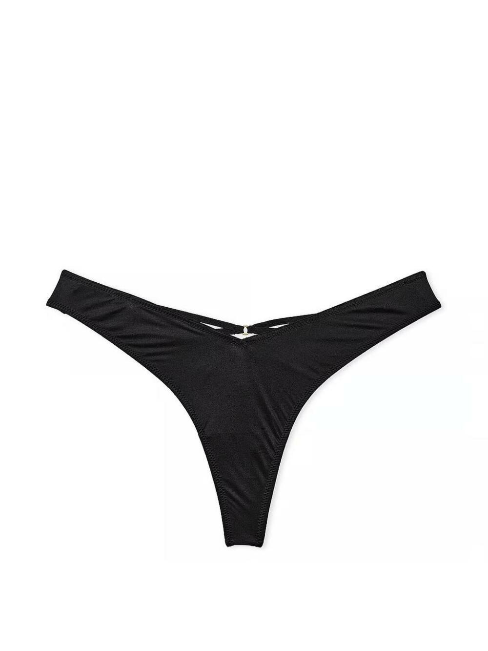 Smooth Strappy-Back High-Leg Розмір S Black 54A2