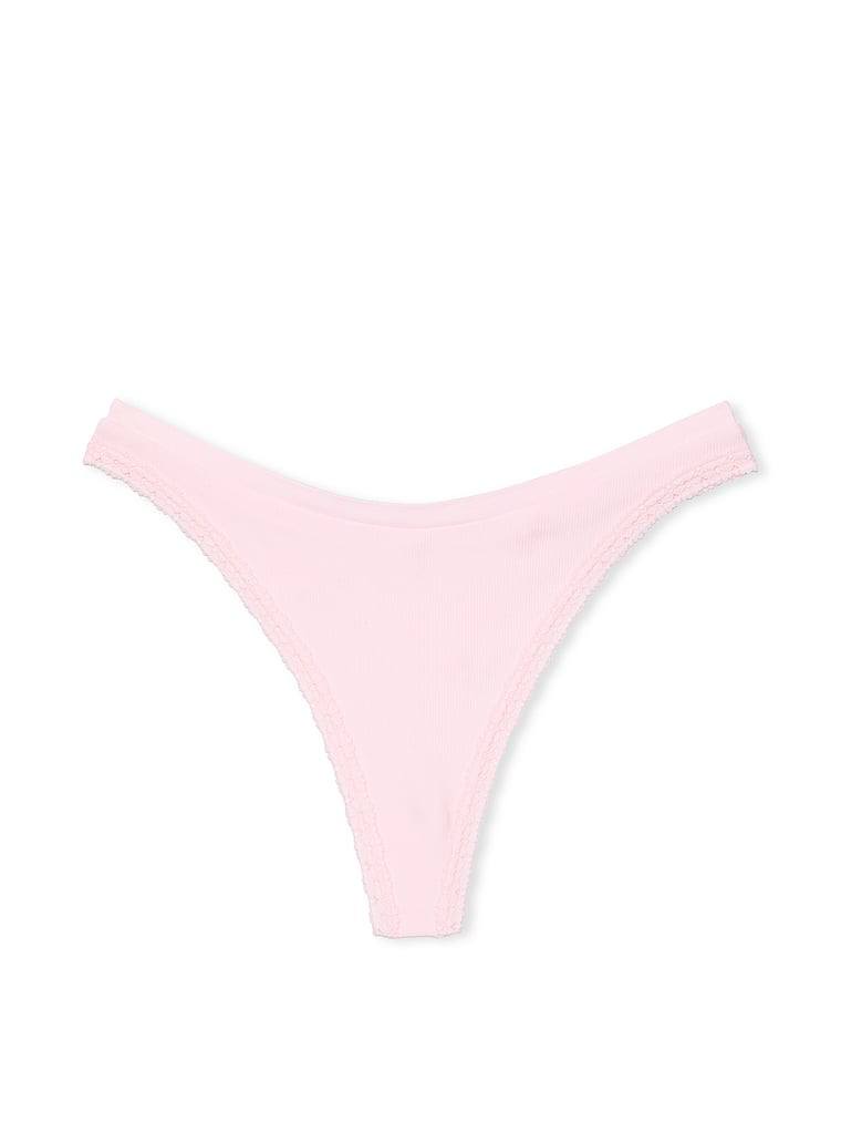 Seamless High-Leg Стрінги Розмір L Pink Tulip 0XXC
