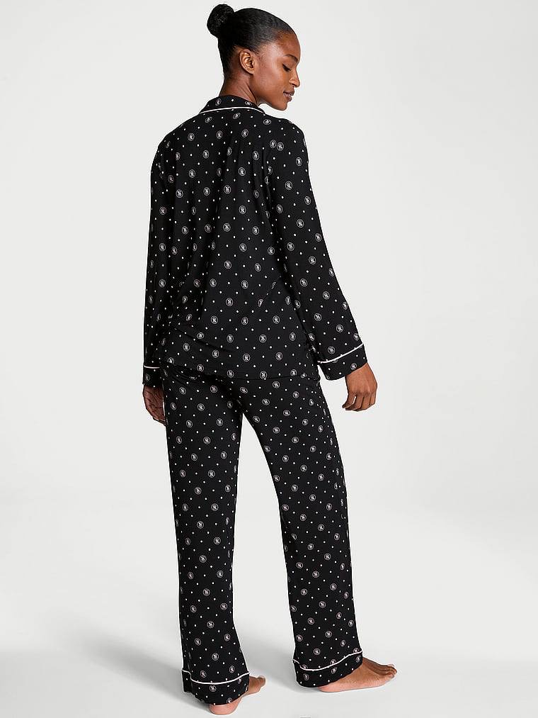 Модалова піжамка зі штанцями Black Vs Lockup Dot 7B3C, S regular
