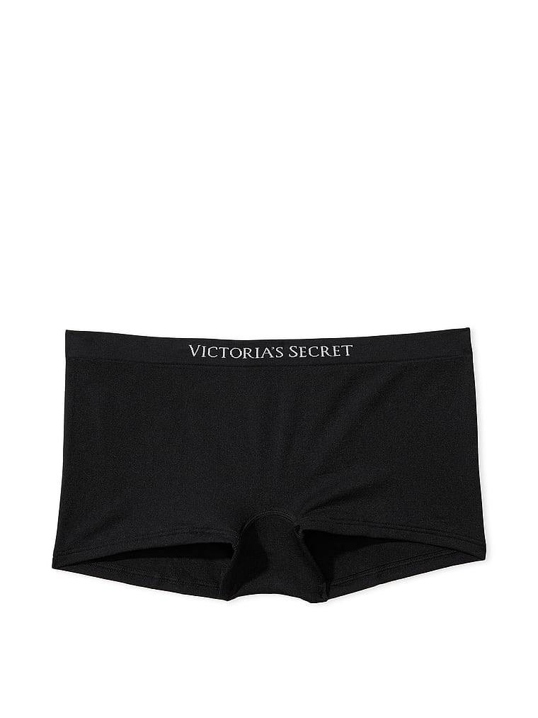 Seamless Boyshort Panty Розмір L Black 54A2