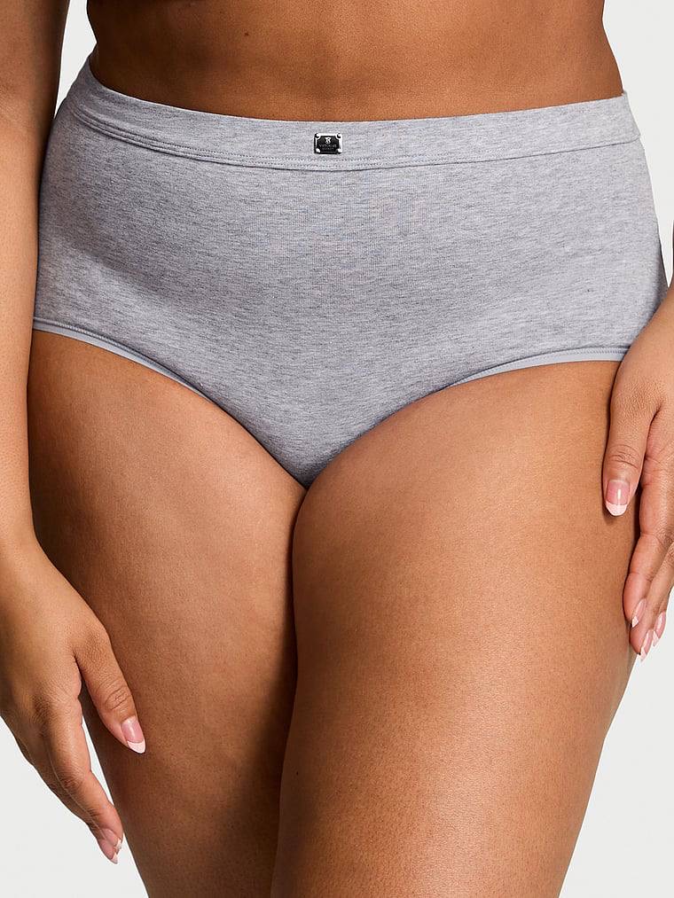 Logo Cotton Modern Brief Panty Розмір XS Heather Grey 1NG0