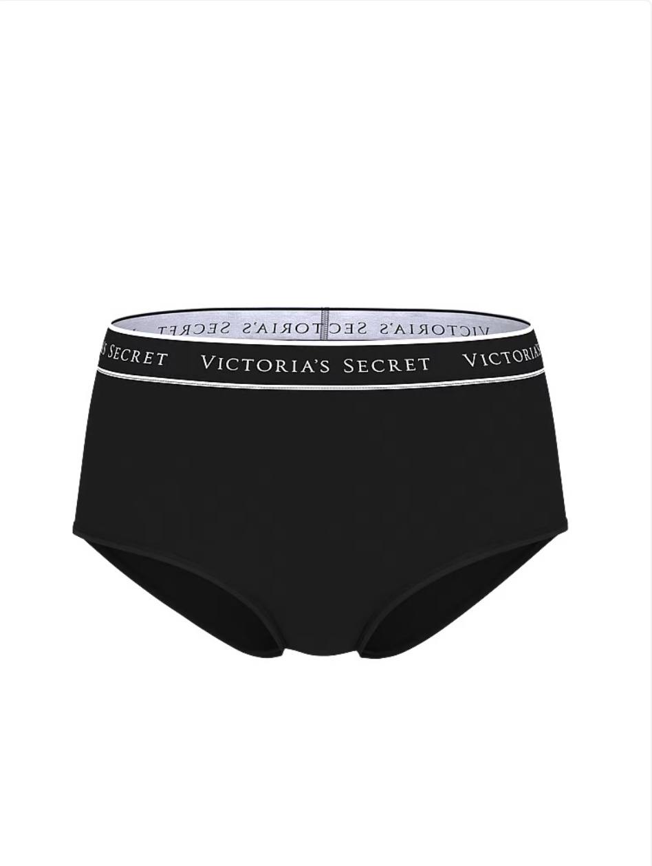 Logo Cotton Modern Brief Panty Розмір L Black