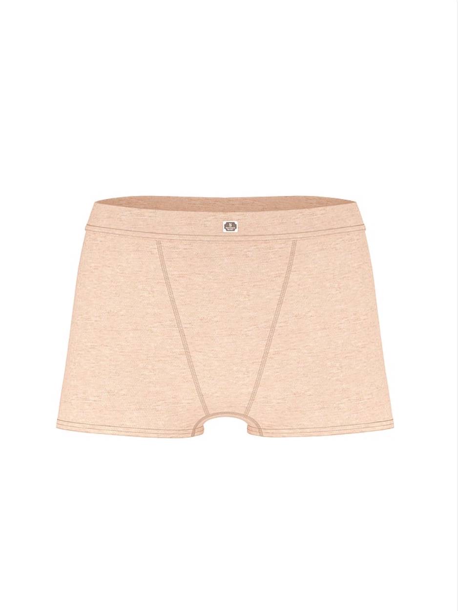 Logo VS Високі Boyshort Panty Розмір М Heather Nude 54KM