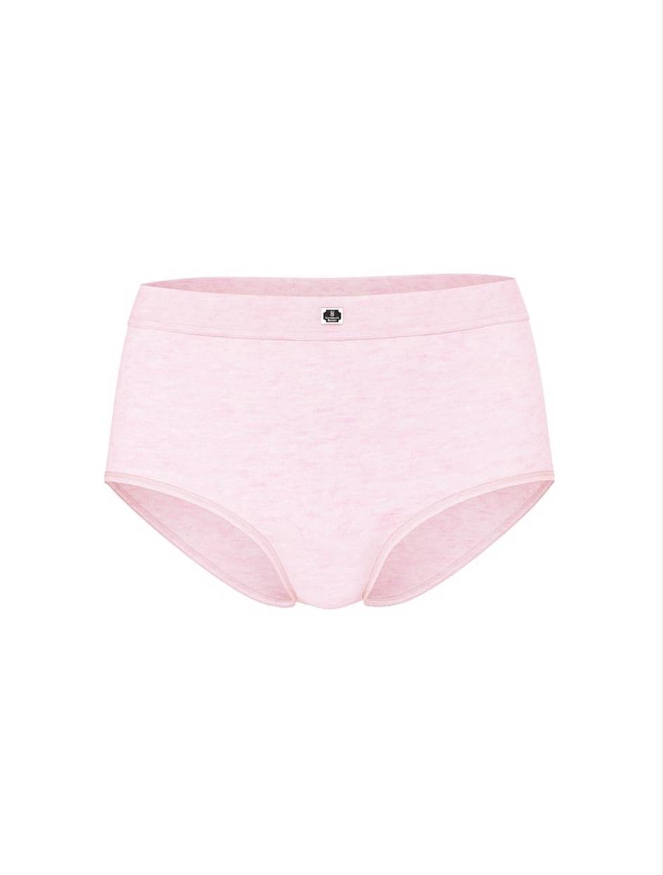 Logo Cotton Modern Brief Panty Розмір L Heather Pink Petal