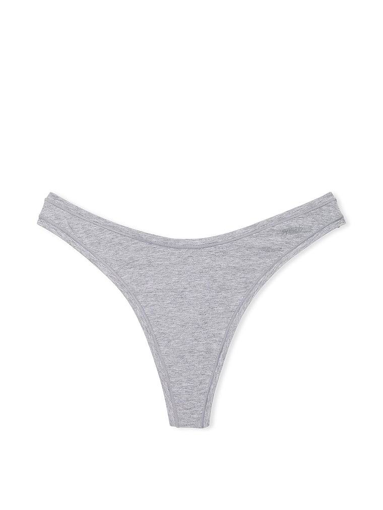 Cotton Thong Panty Розмір L Heather Grey 1NG0