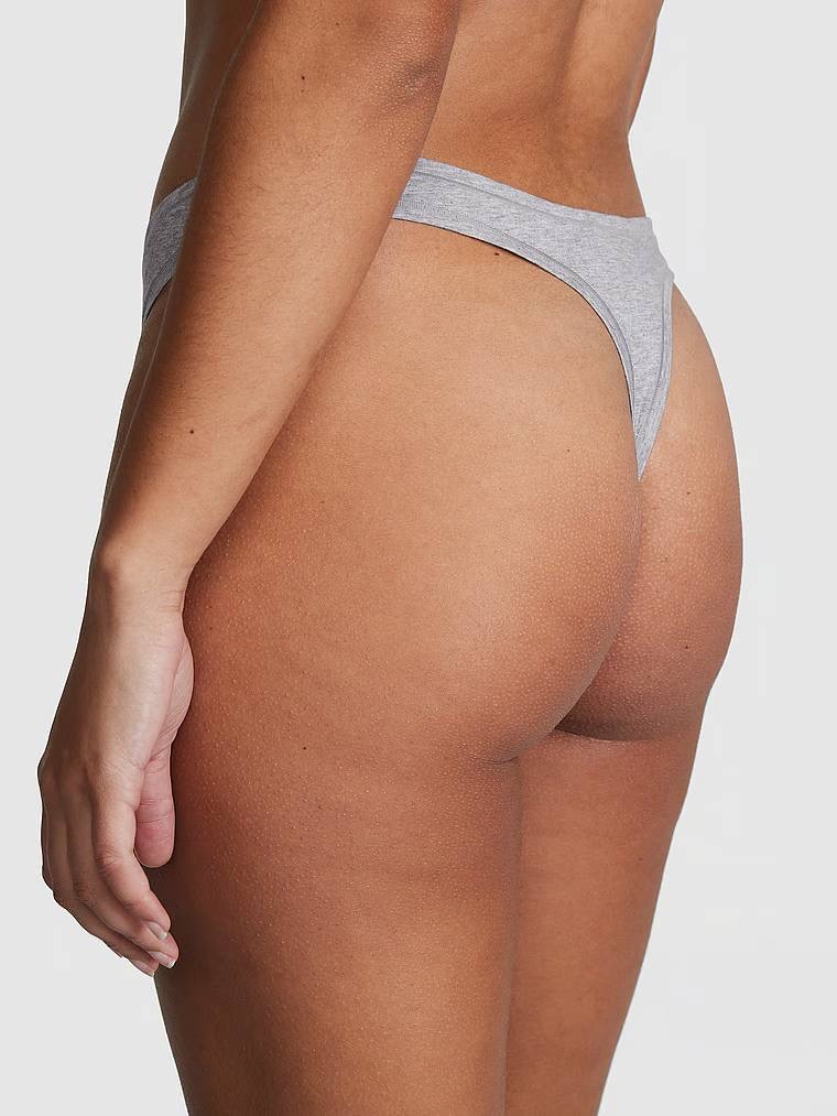 Cotton Thong Panty Розмір L Heather Grey 1NG0