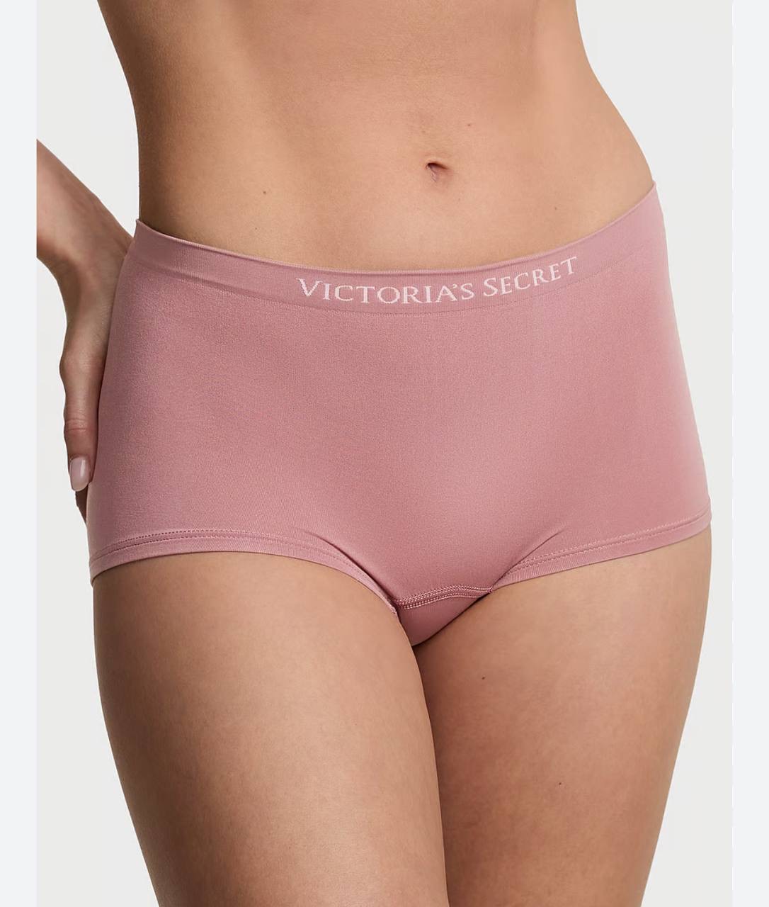 Seamless Boyshort Panty Розмір S Dusty rose Logo