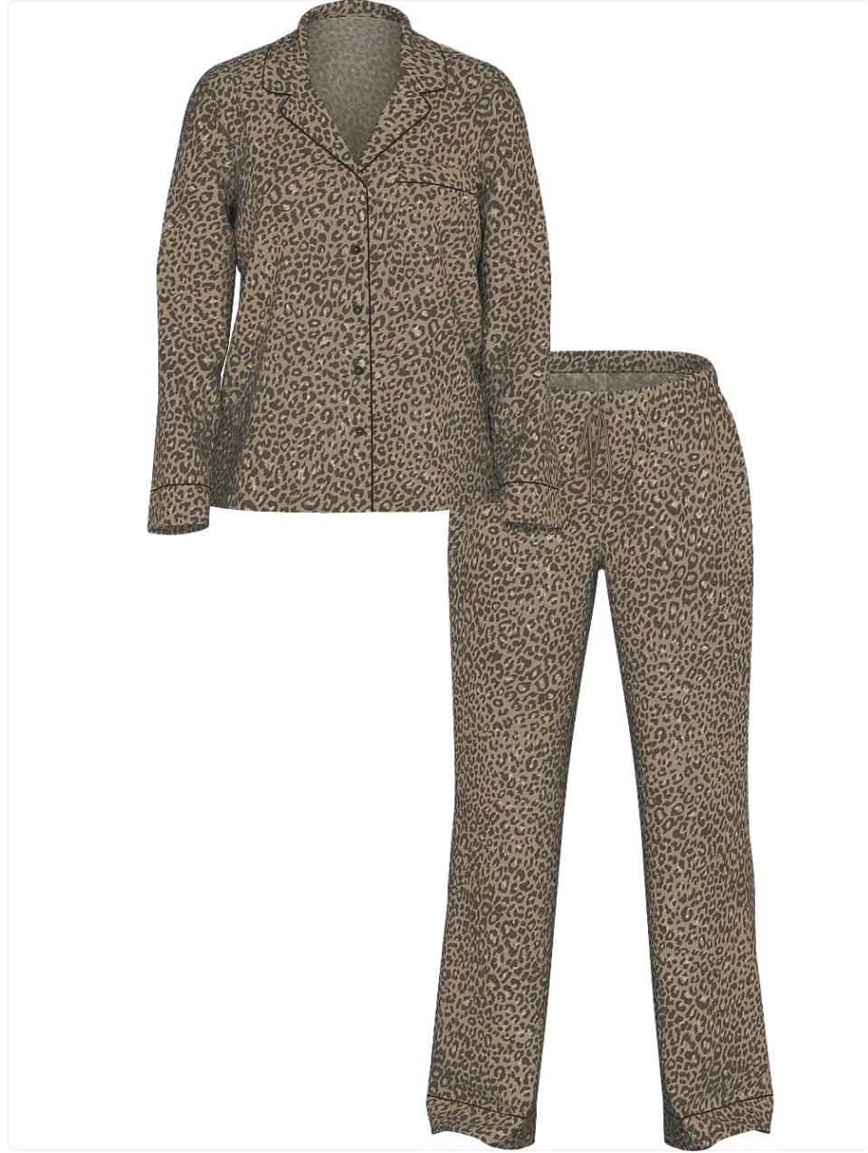 Модалова піжамка зі штанцями Turtle Dove New Glam Leo (7A0B), XS regular