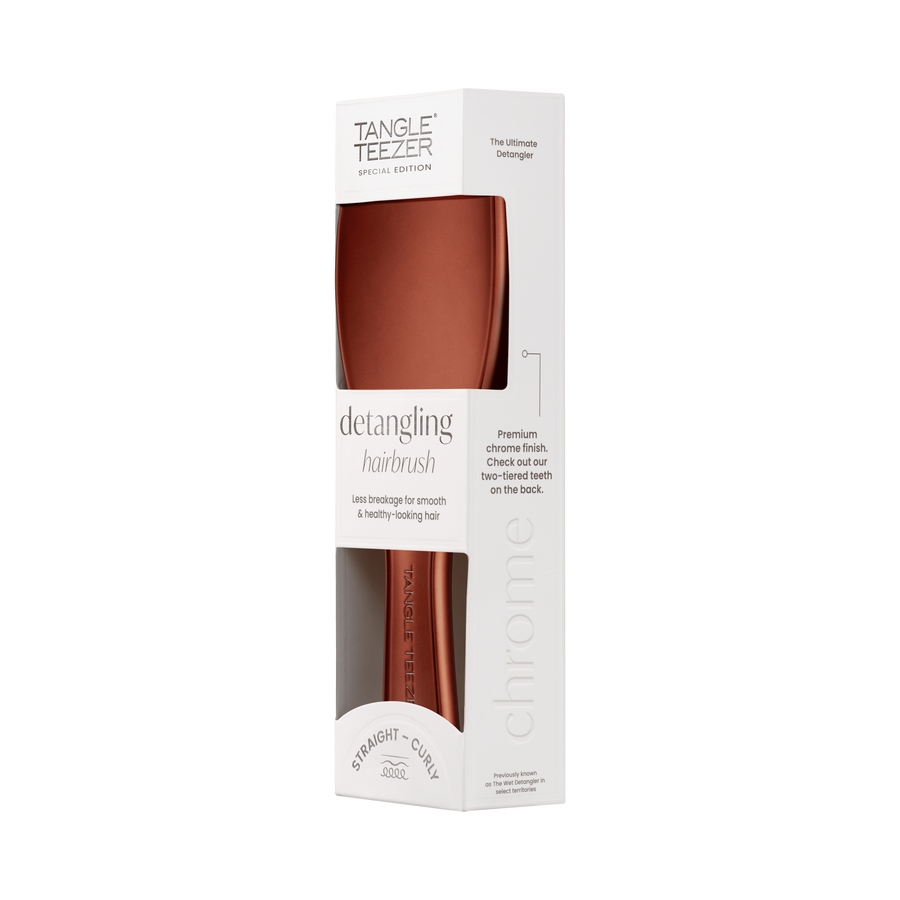 Щітка для волосся The Ultimate Detangler Chrome Chocolate Bronze