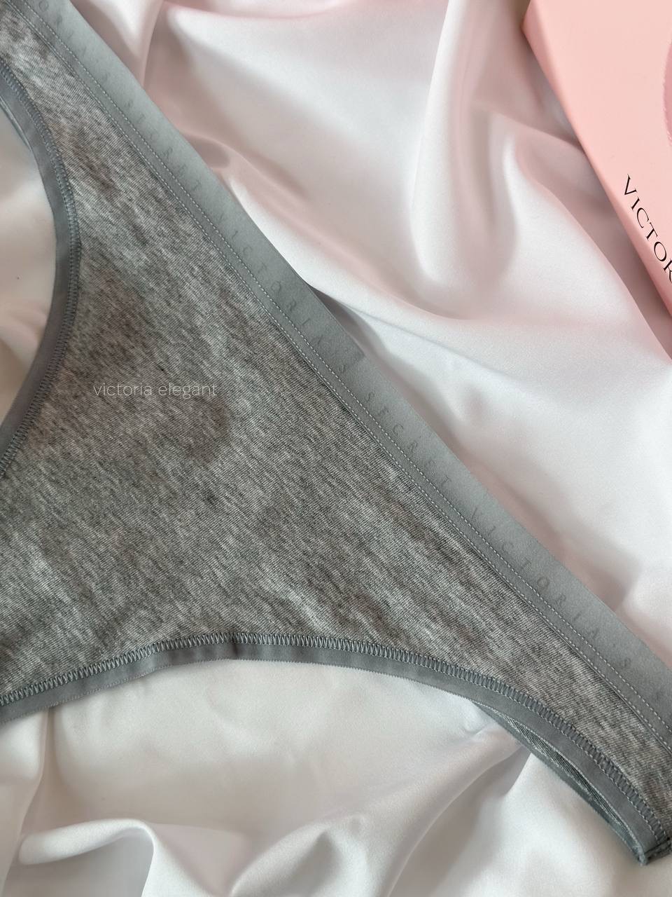 Stretch Cotton стрінги Розмір M Heather Grey 1NG0