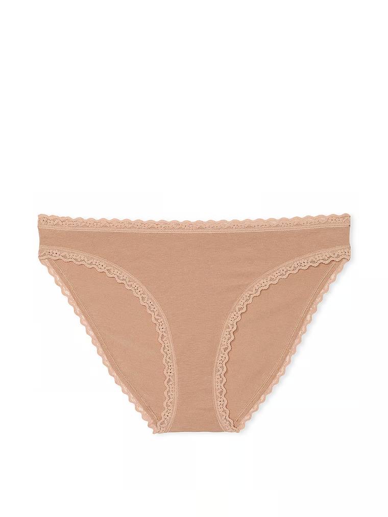 Lace-Waist Bikini Panty Розмір М Praline 65H8