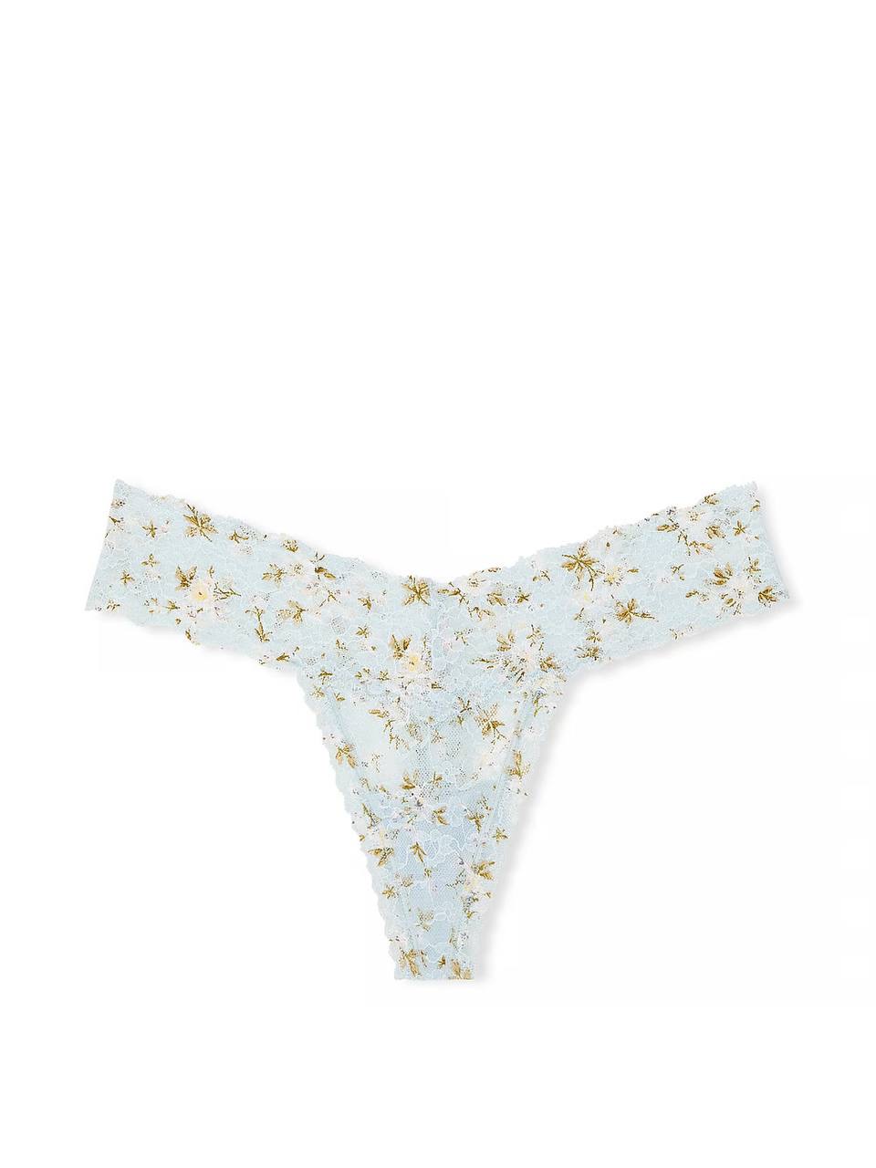 Мереживні трусики Розмір S Palest Blue Ditsy Floral 74OV