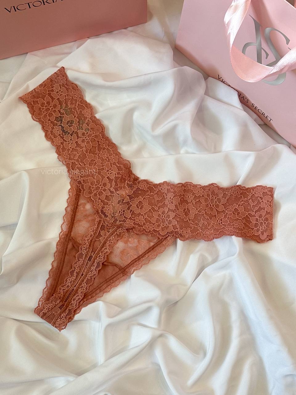 Мереживні трусики Розмір S Caramel Thursday