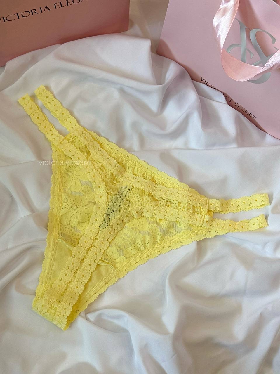 WINK STRAPPY Стрінги Розмір L Yellow