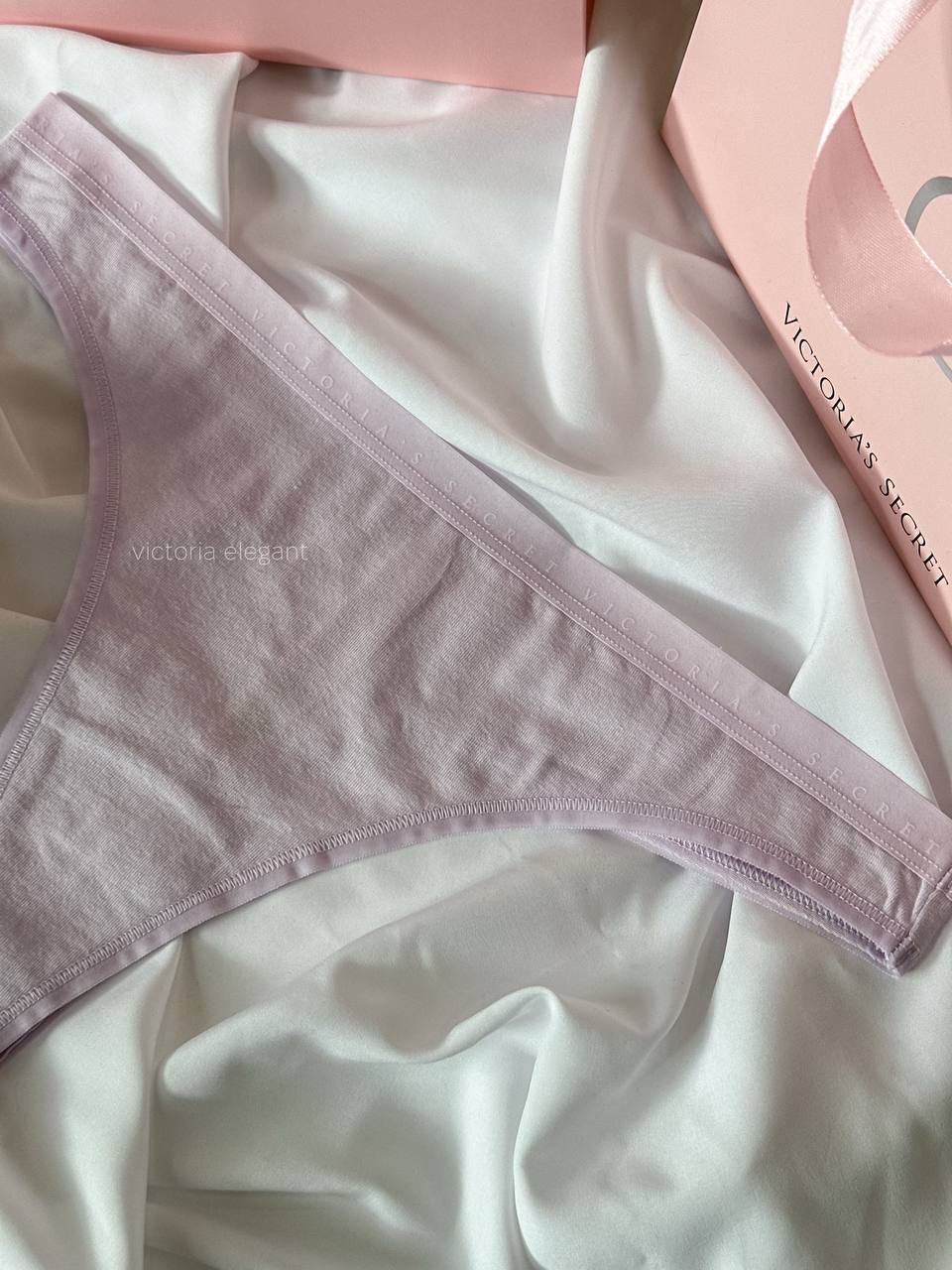 Stretch Cotton стрінги Розмір M Purple