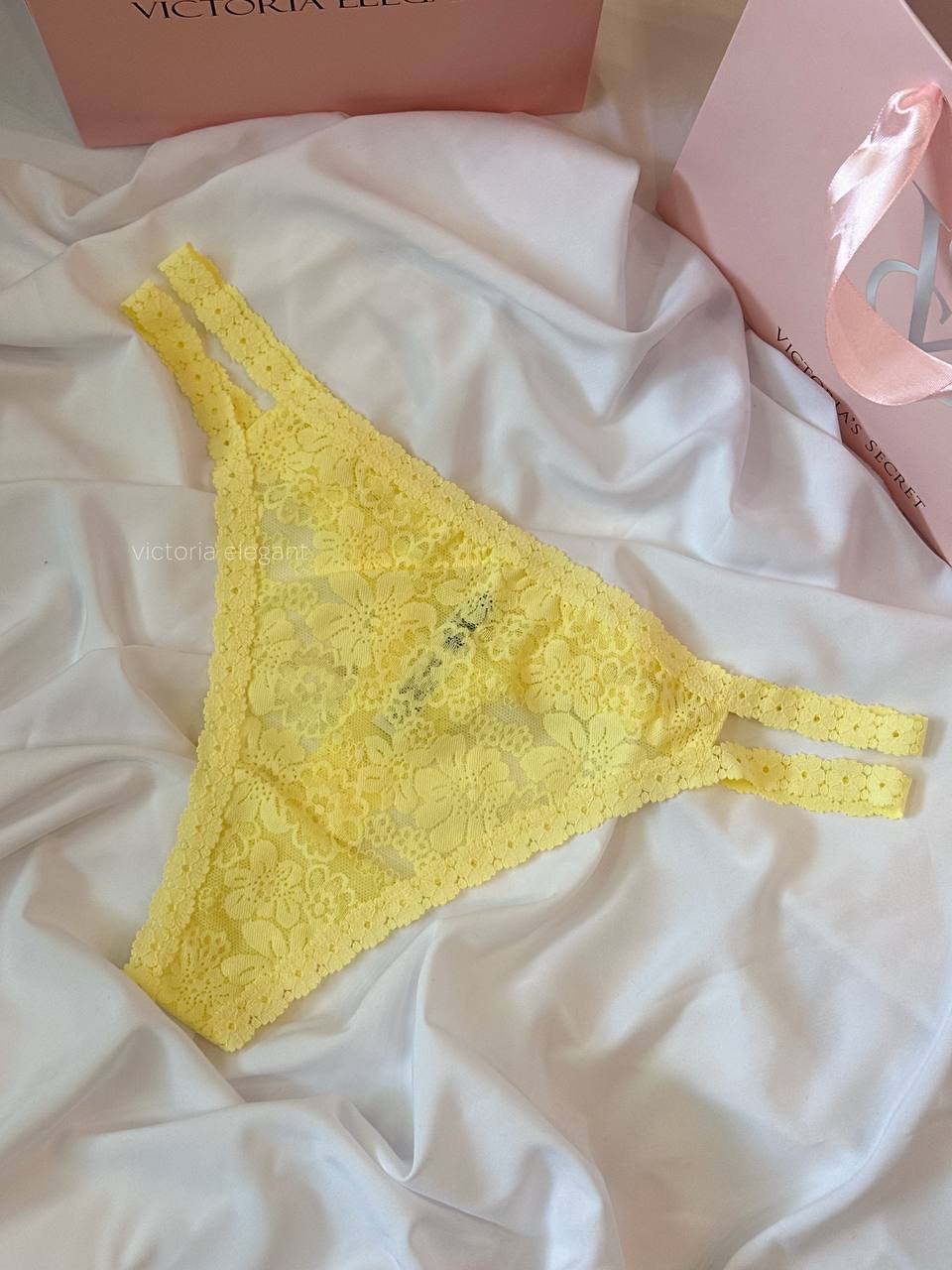 WINK STRAPPY Стрінги Розмір L Yellow