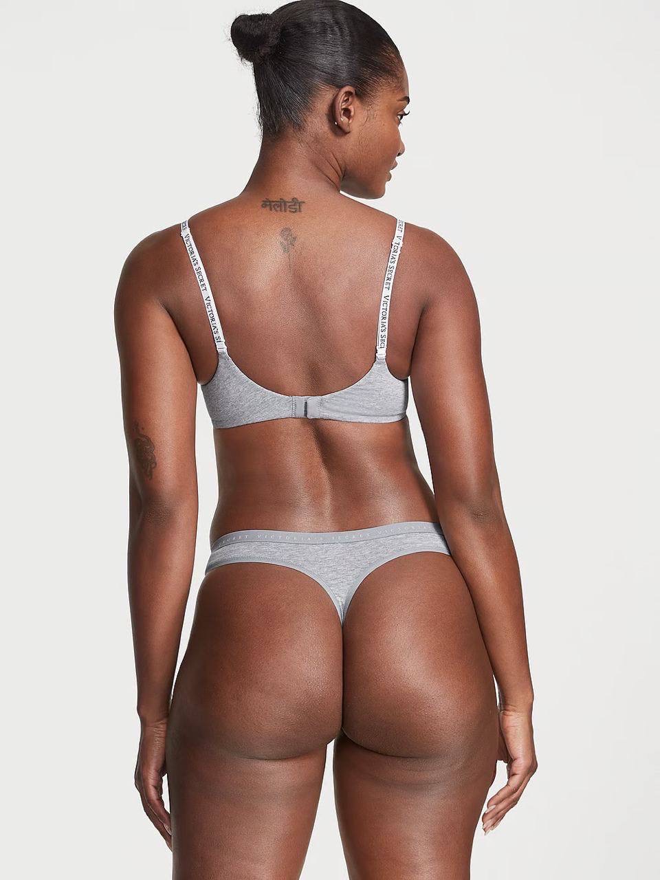 Stretch Cotton стрінги Розмір M Heather Grey 1NG0