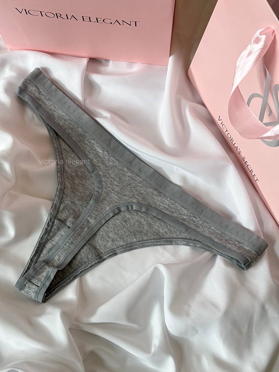 Stretch Cotton стрінги Розмір M Heather Grey 1NG0