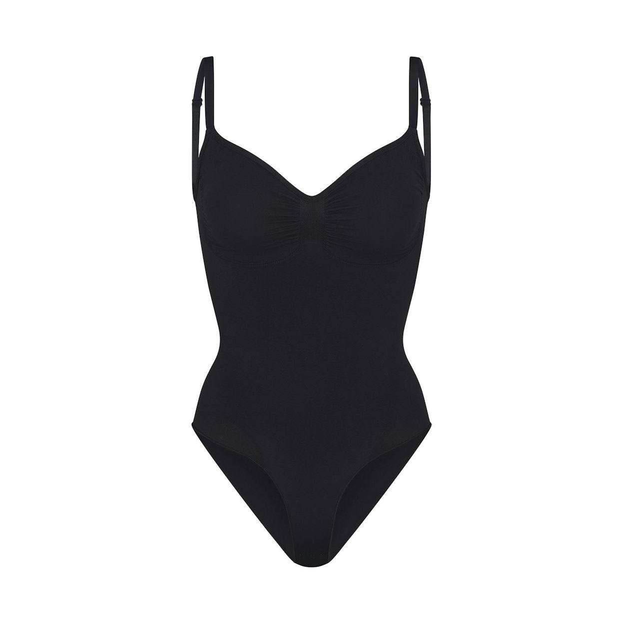 Seamless sculpt brief bodysuit Onyx/eclipse, XS