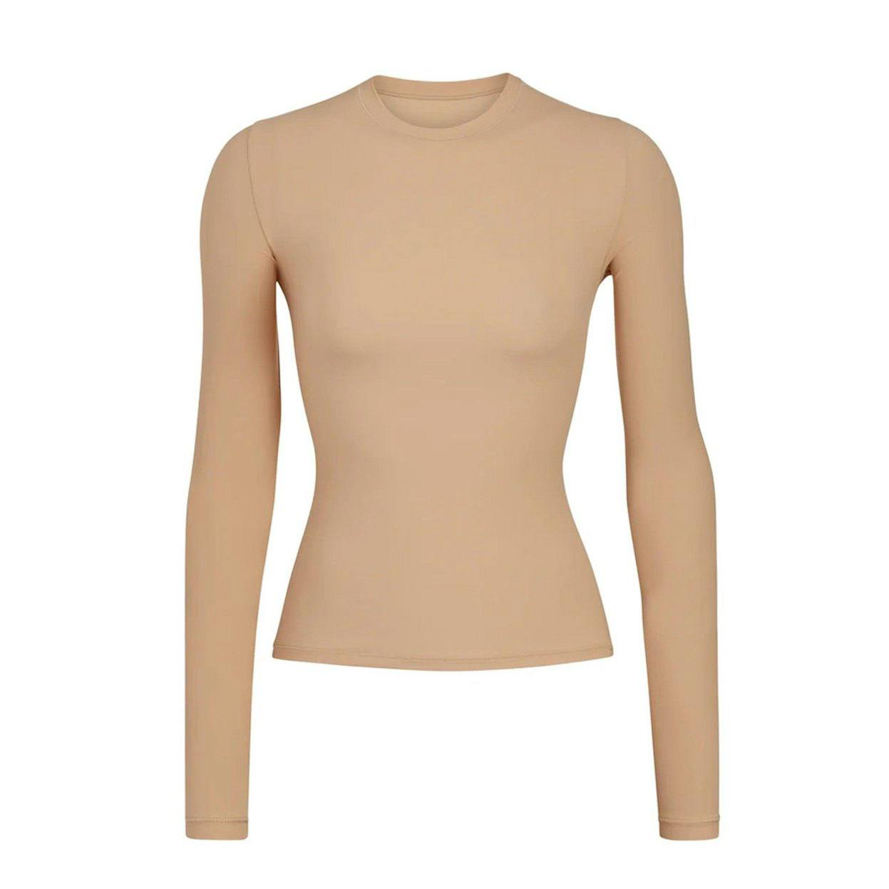 Fits everybody long sleeve t-shirt Clay, S