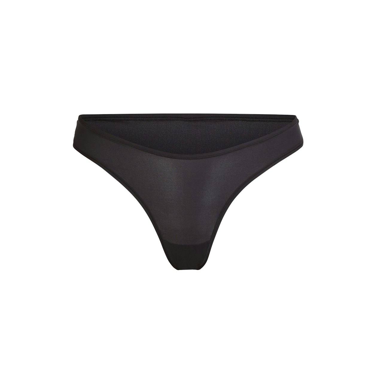 Трусики fits everybody dipped front thong Onyx/eclipse, L