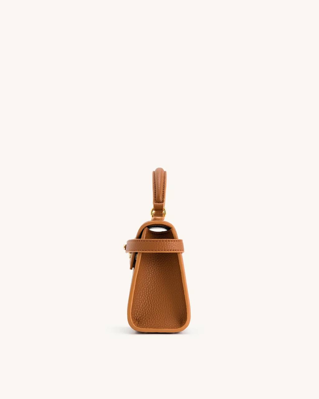 Elise Top Handle Bag Brown JW PEI