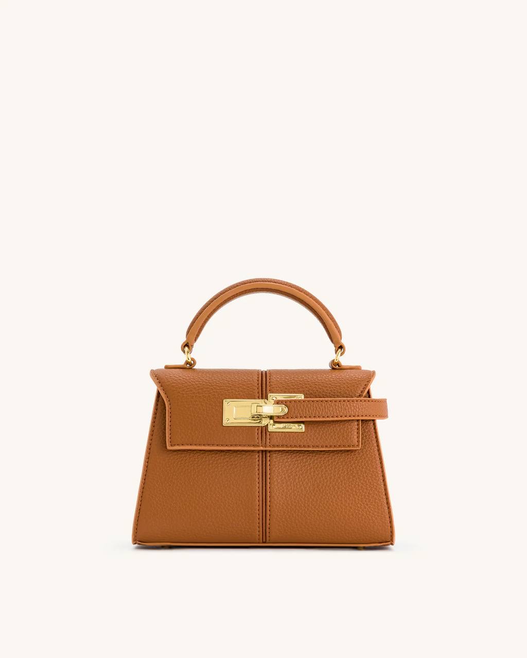 Elise Top Handle Bag Brown JW PEI 