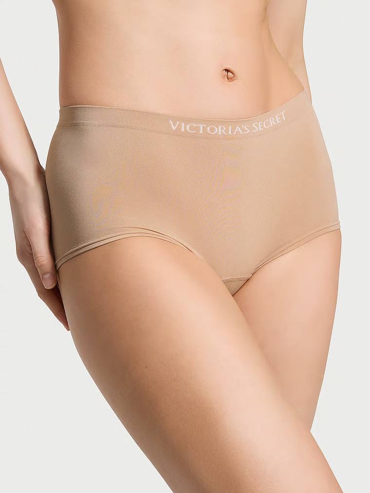 Seamless Boyshort Panty Розмір XS Praline 65H8
