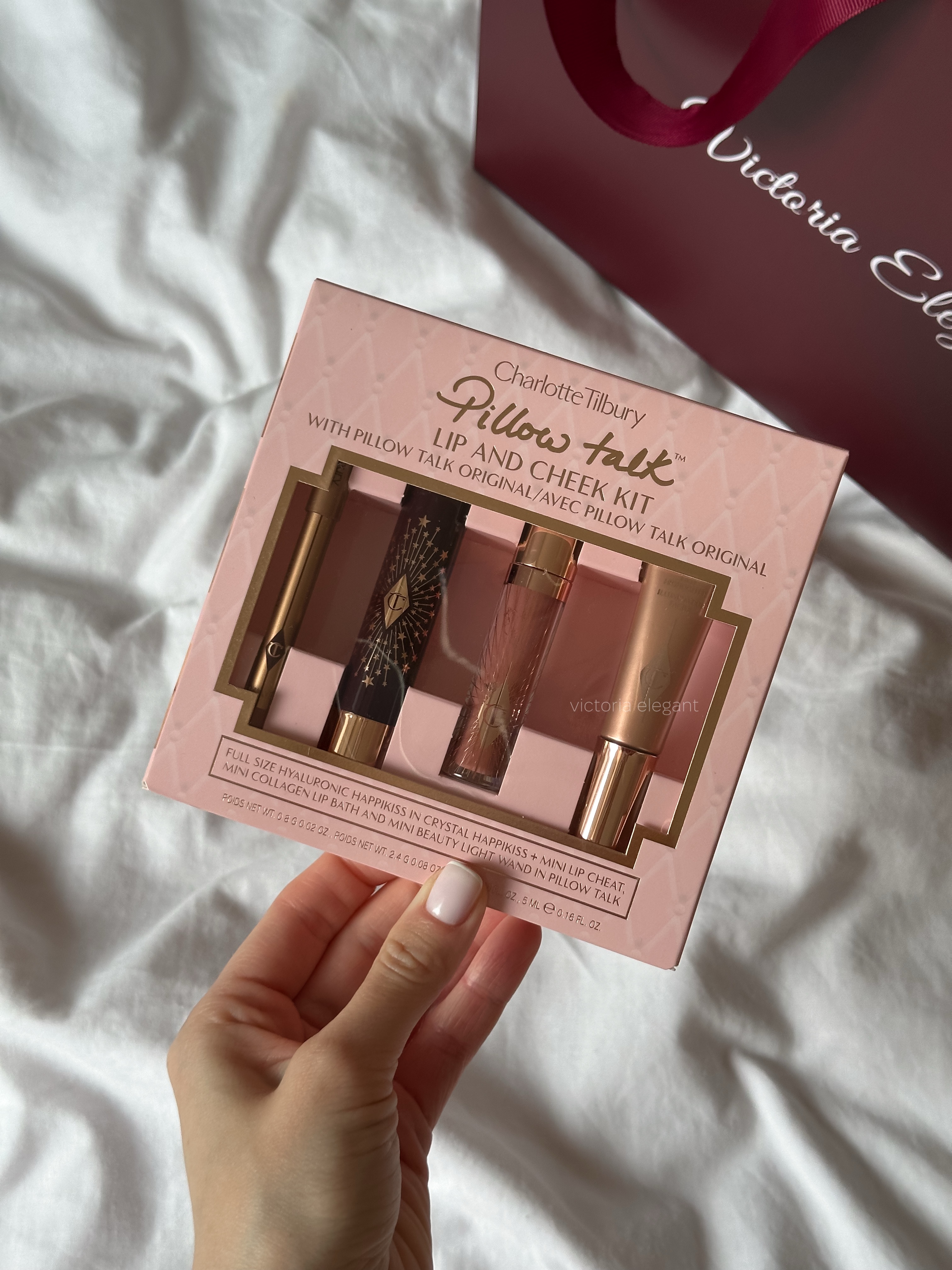 PILLOW TALK ICONIC LIP AND CHEEK KIT PILLOW TALK ORIGINAL 