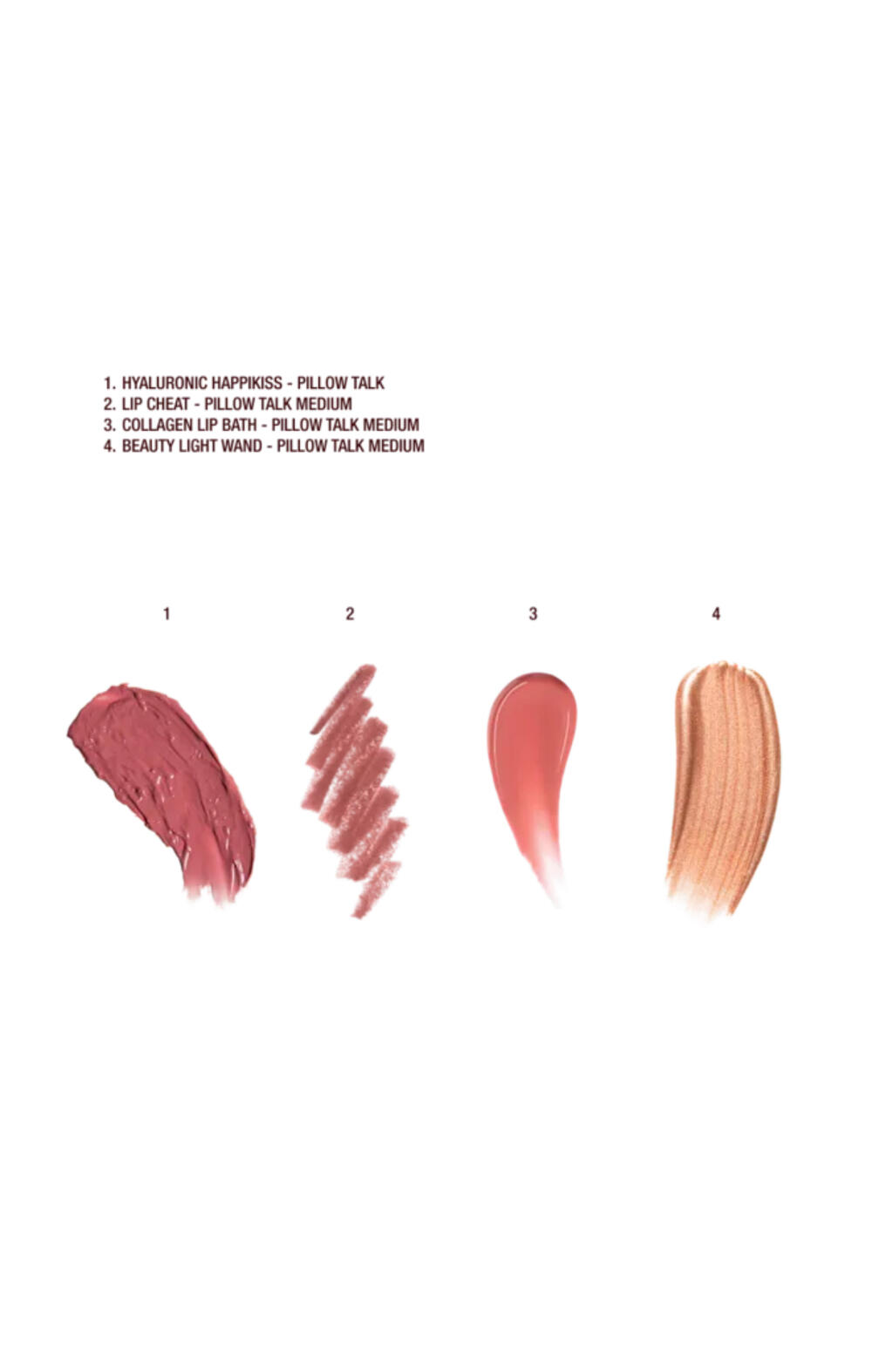 PILLOW TALK ICONIC LIP AND CHEEK KIT PILLOW TALK Medium