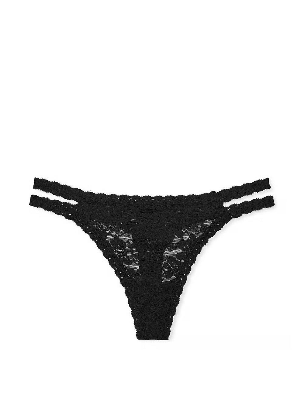 WINK STRAPPY Стрінги Розмір XS Pure Black