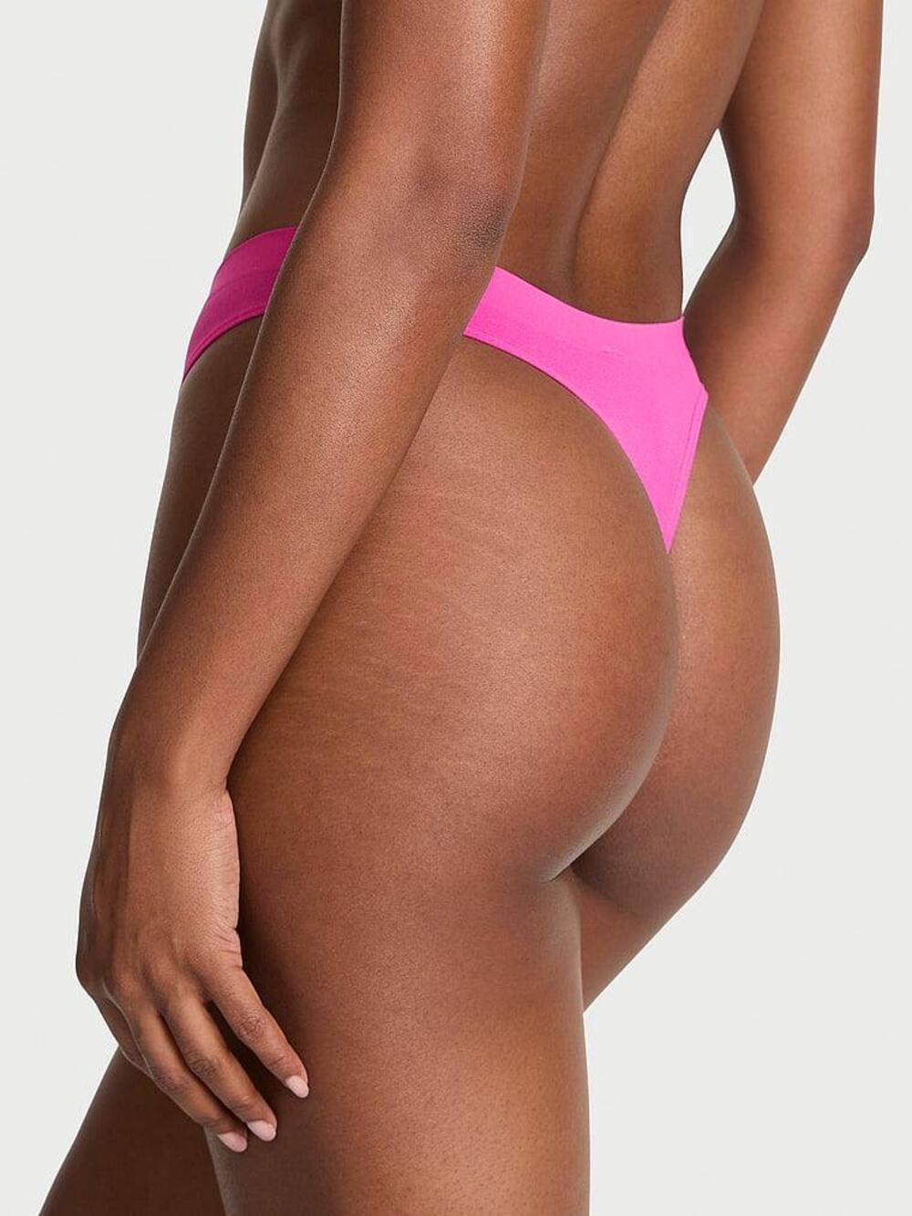Трусики стрінги Seamless HIGH-LEG Розмір S Ultra Pink 00T2