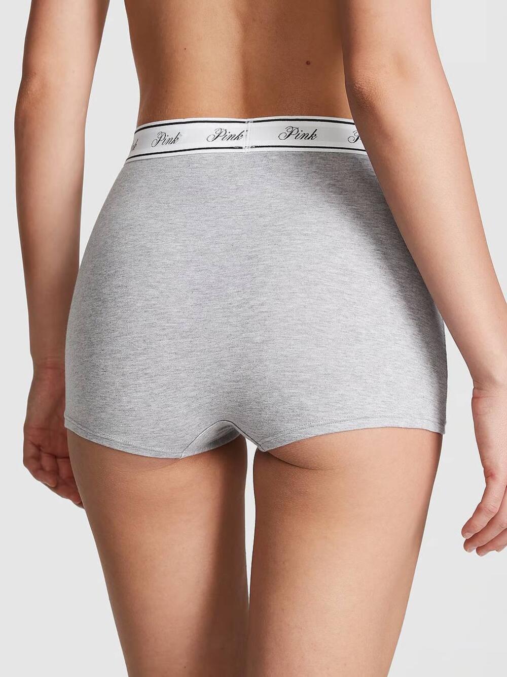 Cotton Boyshort Трусики Розмір M Heather Grey 1NG0