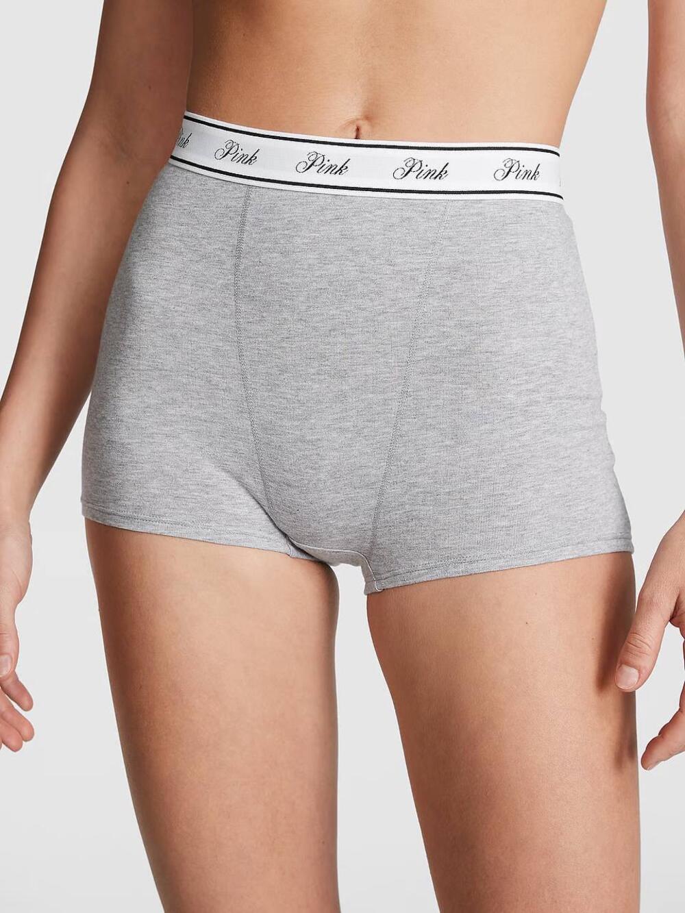 Cotton Boyshort Трусики Розмір M Heather Grey 1NG0