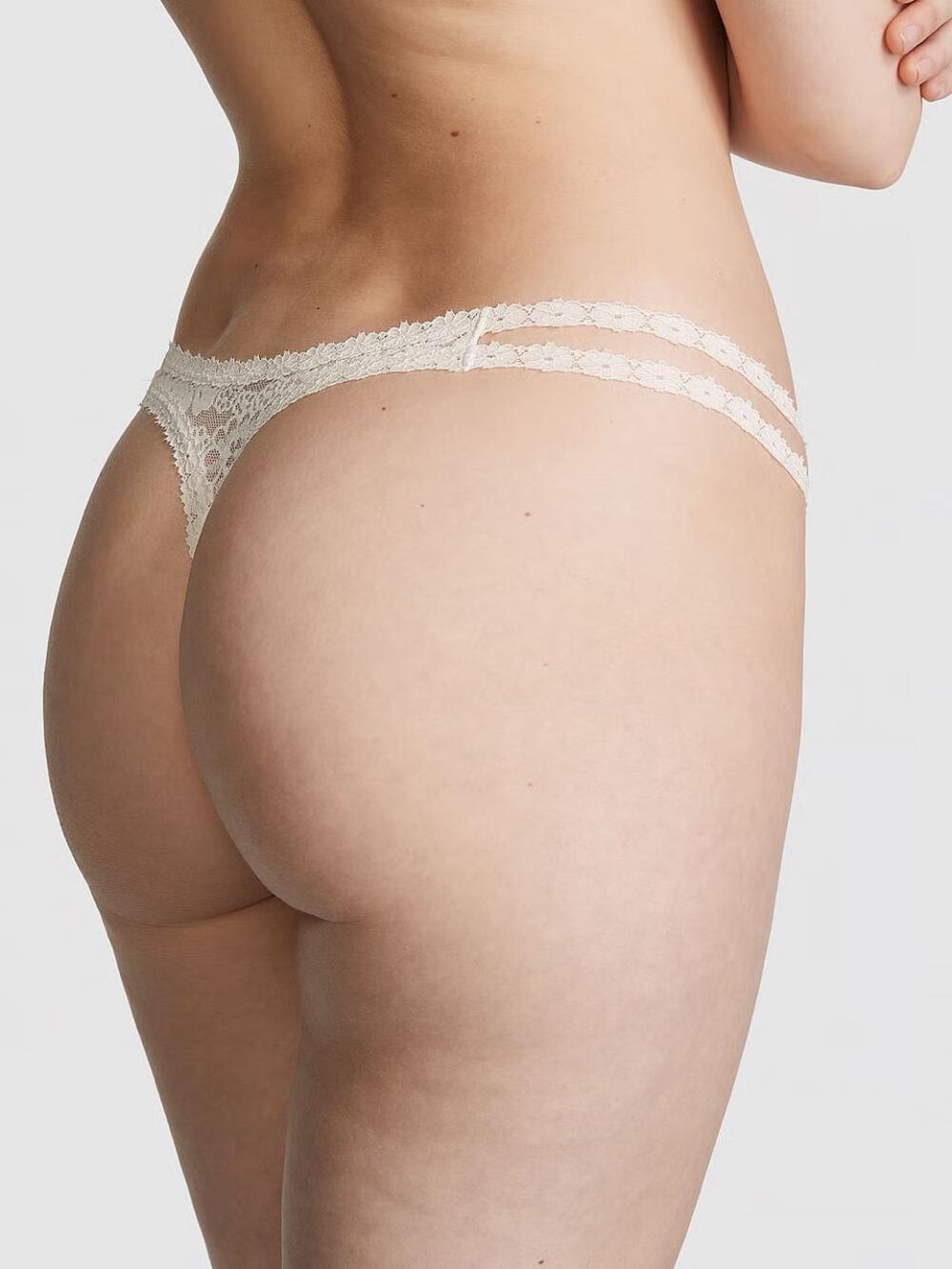 WINK STRAPPY Стрінги Розмір L Coconut White (34Y5)