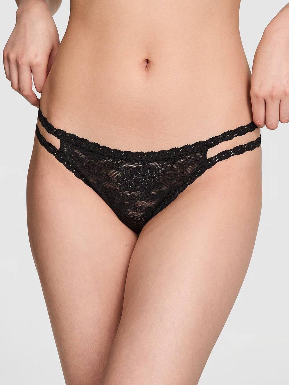 WINK STRAPPY Стрінги Розмір S Black