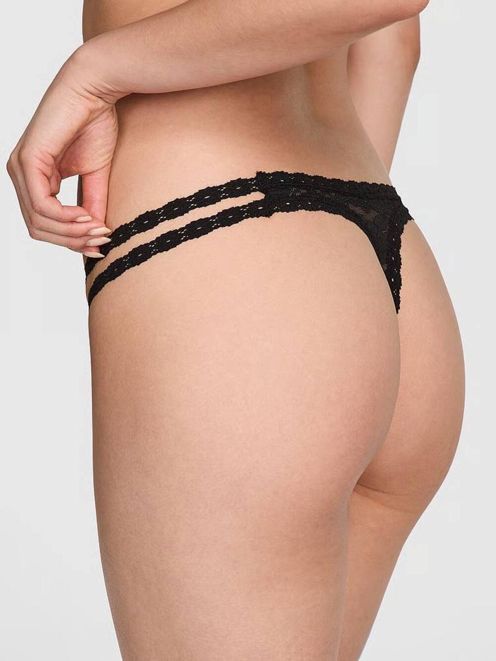 WINK STRAPPY Стрінги Розмір S Black