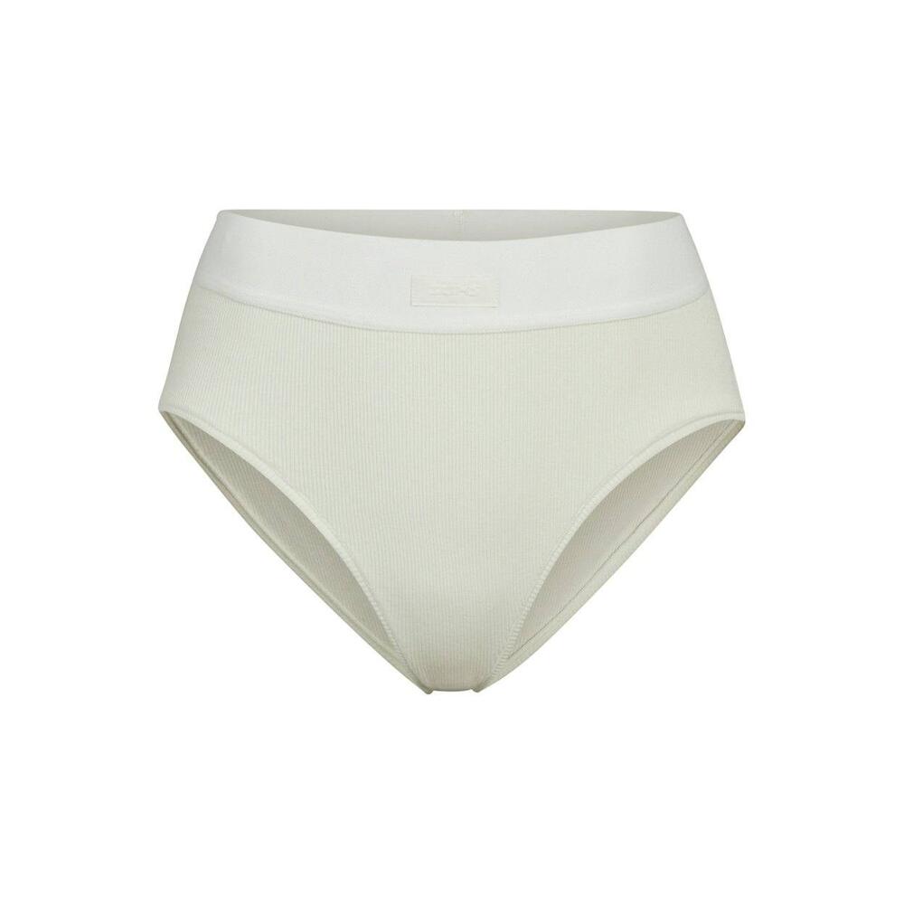 Трусики cotton rib brief Bone, L