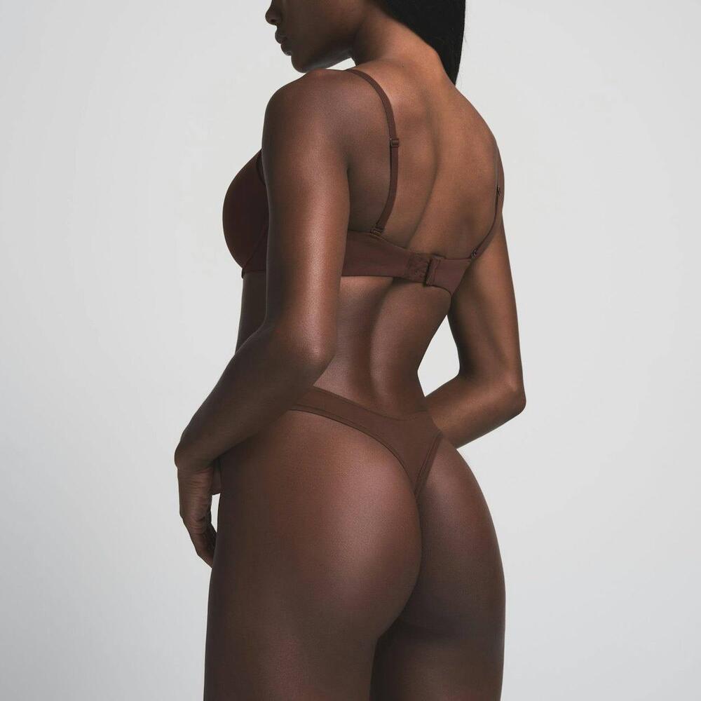 Трусики fits everybody dipped front thong Cocoa, L