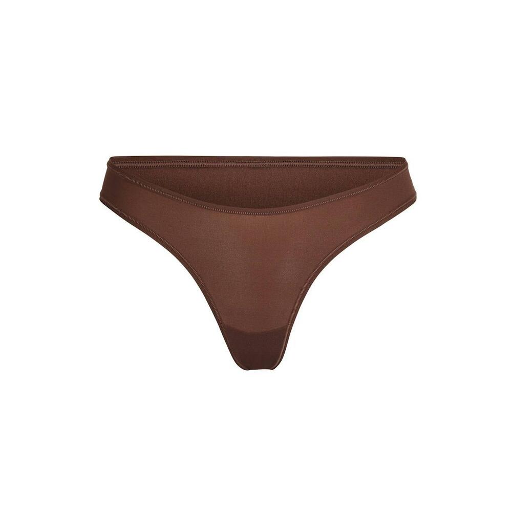 Трусики fits everybody dipped front thong Cocoa, M