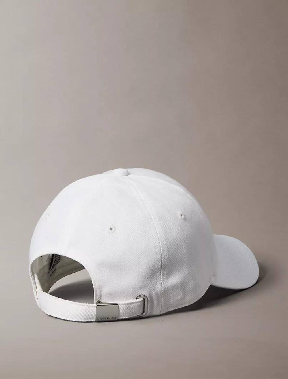 Compact Monogram Logo Baseball Cap Bone White, -